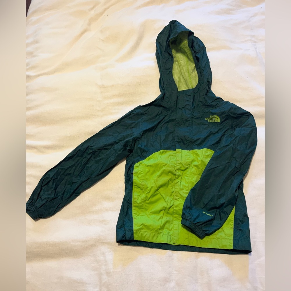 The North Face rain jacket